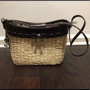 EUC Brighton Straw Shoulder Bag Purse